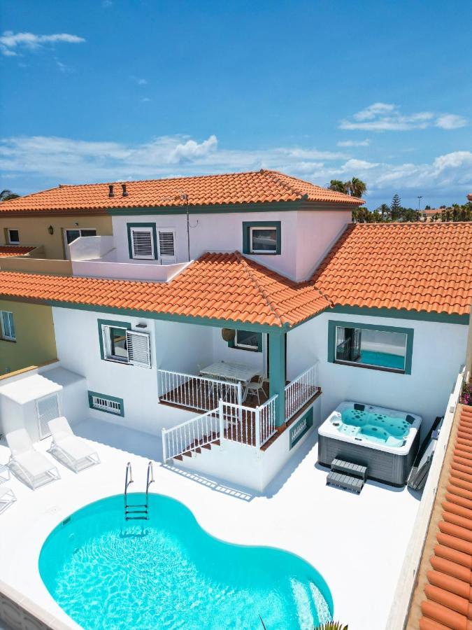 Villa Veaco Beach With Jacuzzi And Private Pool Corralejo Exterior photo